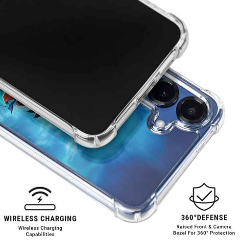 Dragon Ball Super Goku Vegeta Super Ball Galaxy S25 Clear Case